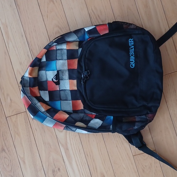 QuickSilver Backpack Detention, black/multicolor - Picture 1 of 4